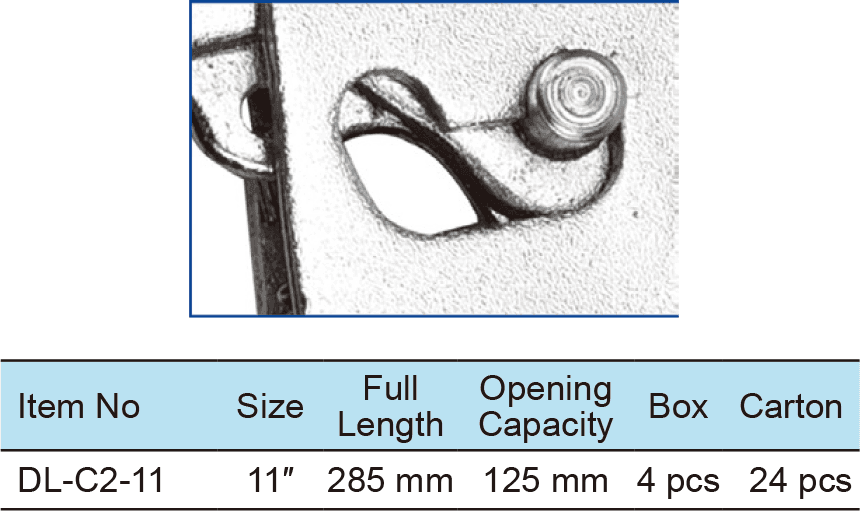 Wide Opening Locking C-Clamp With Swivel Pads(圖1)