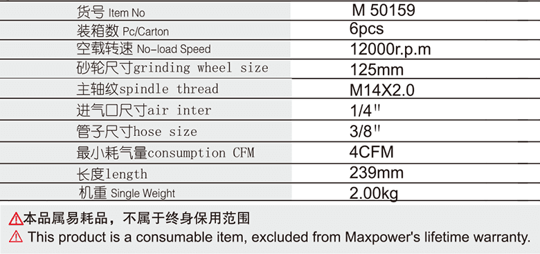 125mm角式氣動砂輪機(圖1)